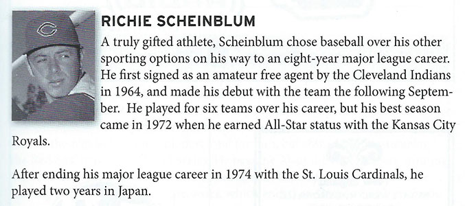 Richie Scheinblum Program